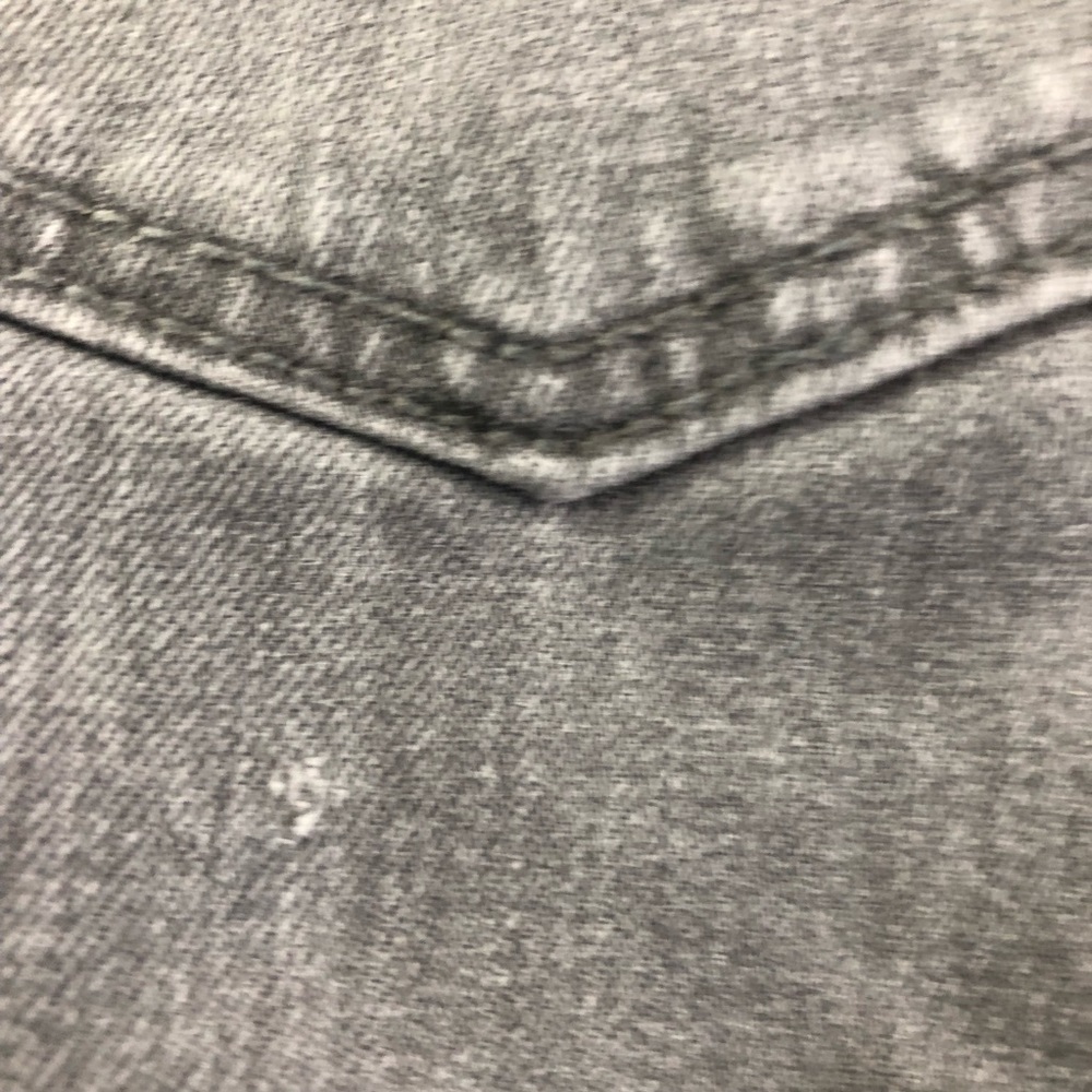 Levi’s Mid Rise Skinny Gray Denim Jeans - Picture 7 of 8